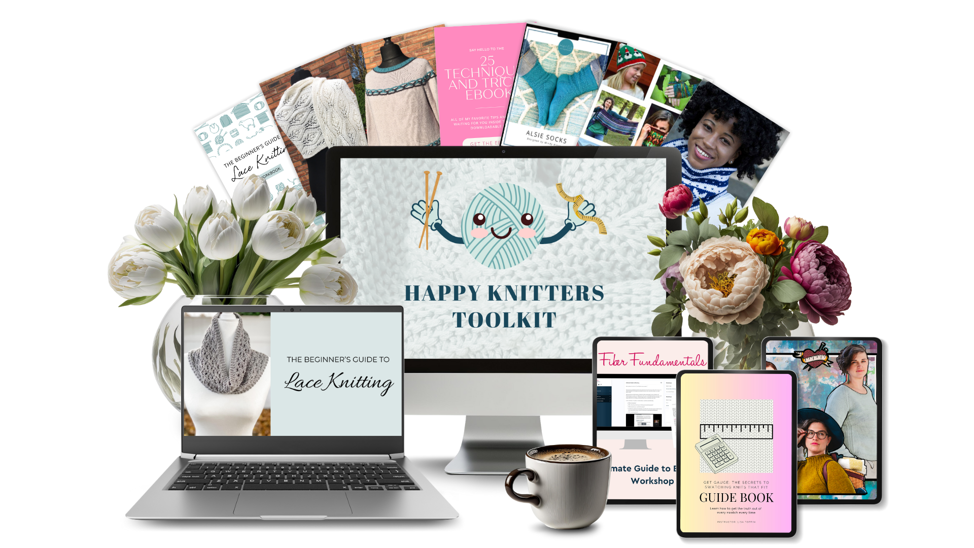 Happy Knitters Toolkit Mockup transparent