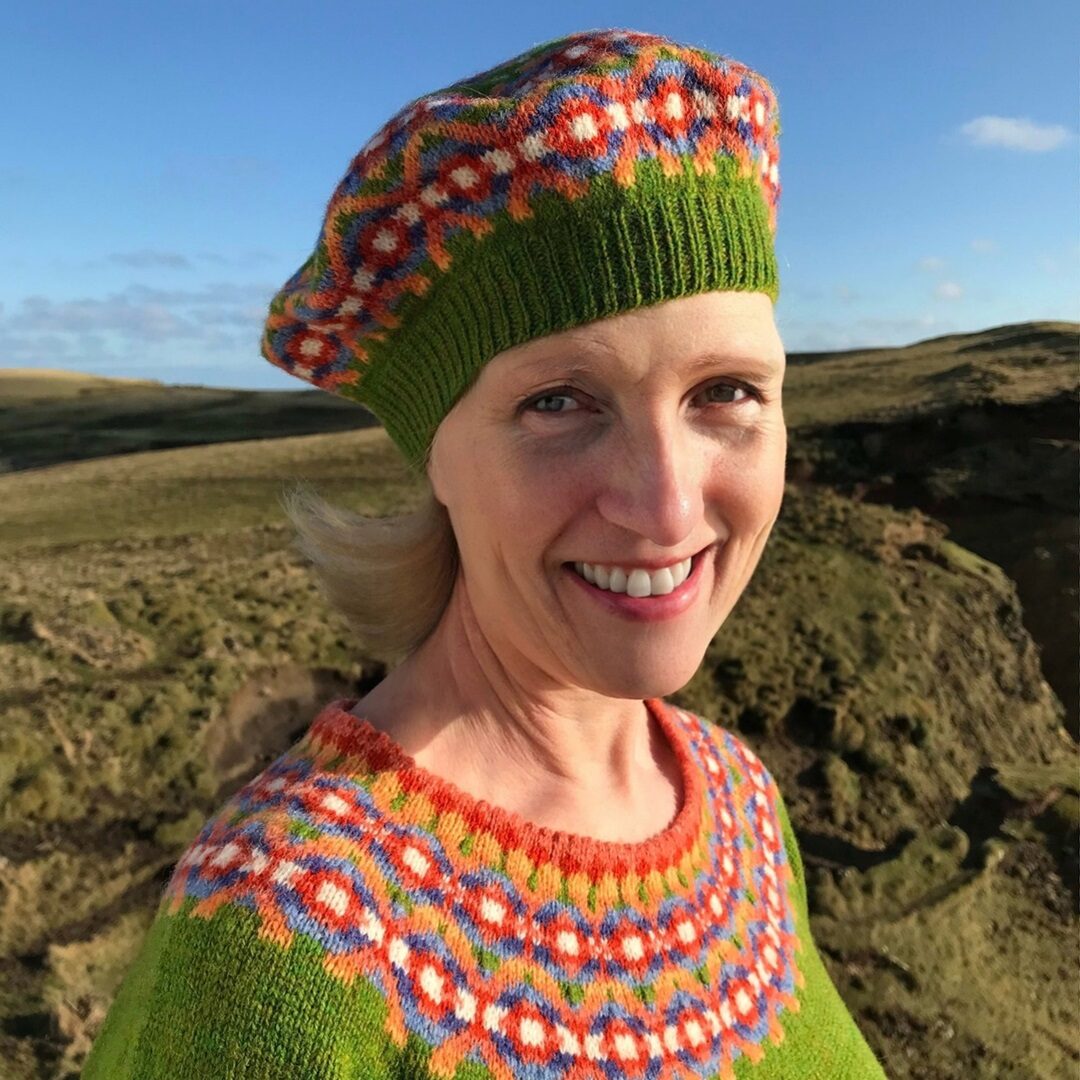 Jennifer Daley, Fair Isle knitting, 1080